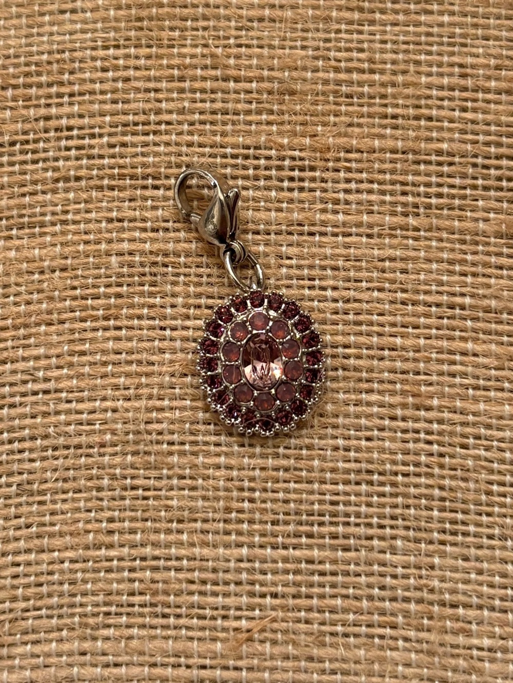 Purple LE Origami Owl Dangle